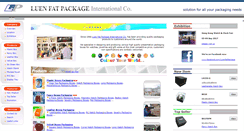 Desktop Screenshot of lfpackage.com