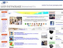 Tablet Screenshot of lfpackage.com